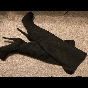 Over the Knee Stiletto Boots